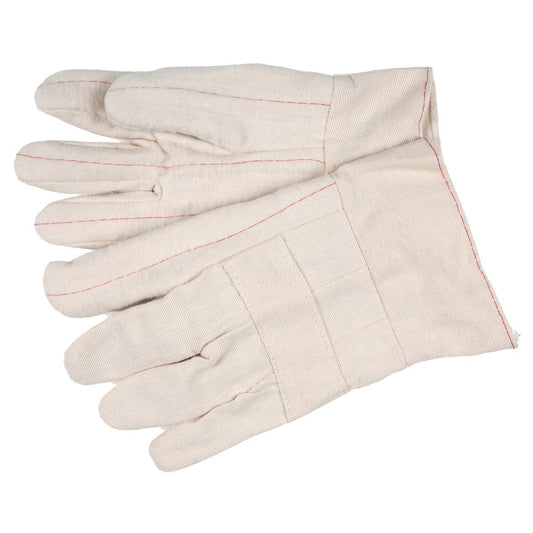 Knuckle Strap Cotton Gloves - MCR Safety - Heavyweight