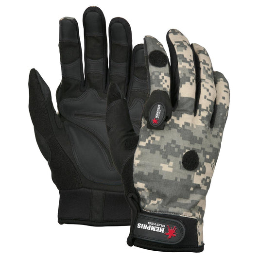Digital Camo Performance Gloves - MCR Safety - Durable Grip