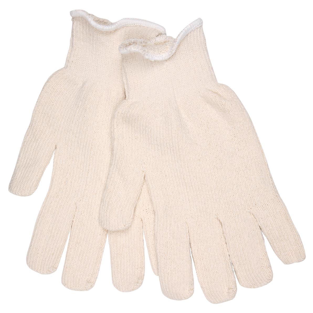 Continuous Knit Wrist Cotton Gloves - MCR Safety - Terrycloth