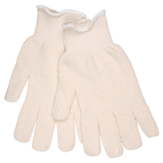 Continuous Knit Wrist Cotton Gloves - MCR Safety - Terrycloth