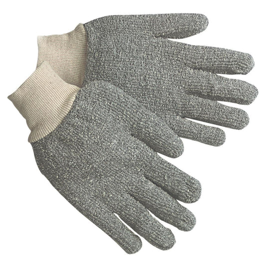 Knit Wrist Cotton Gloves - MCR Safety - Durable Terrycloth