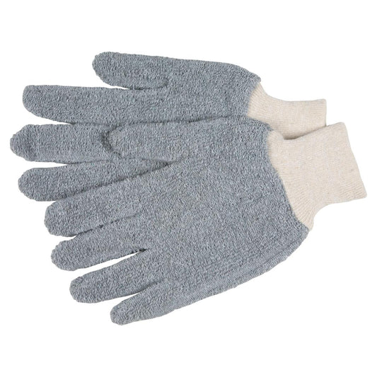 Knit Wrist Cotton Gloves - MCR Safety - Comfortable Terry