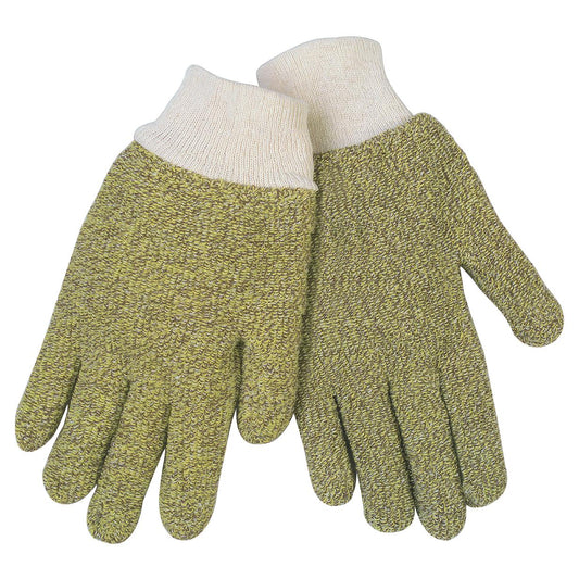Yellow/Green Knit Gloves - MCR Safety - Cut Resistant