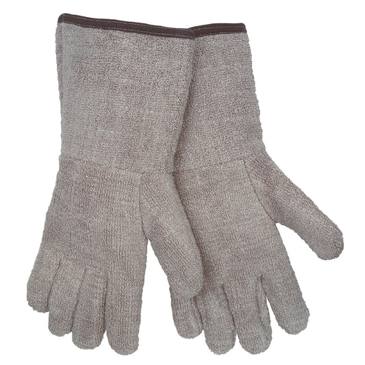 Gray Cotton Gloves - MCR Safety - Heavy-Weight Quality