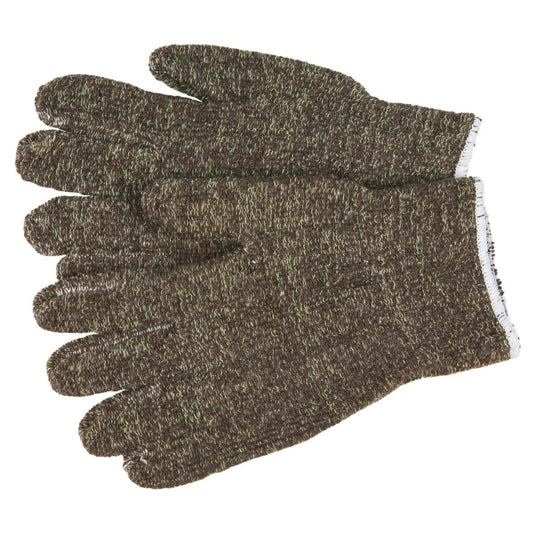 Brown String Knit Gloves - MCR Safety - Durable Protection