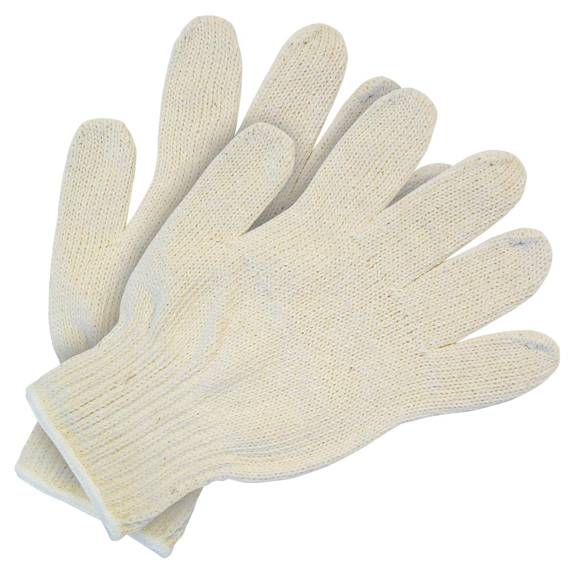 Hemmed String Knit Gloves - MCR Safety - Durable Cotton