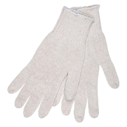 Natural String Knit Gloves - MCR Safety - Reversible Design