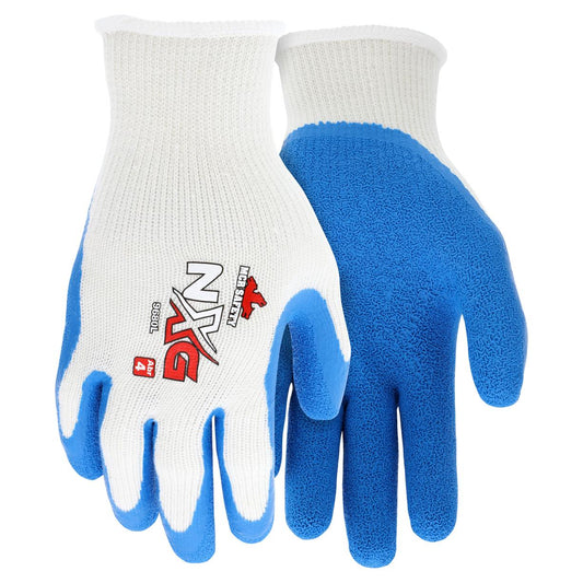 10 Gauge String Knit Gloves - MCR Safety - Latex Coated