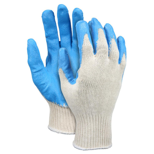 Large String Knit Gloves - MCR Safety - Comfortable Latex