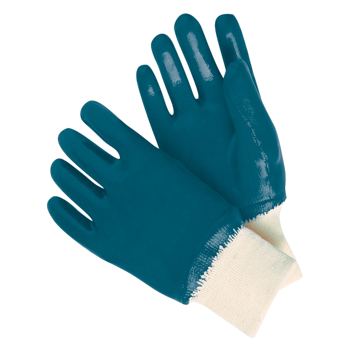 Large Rubber Gloves - MCR Safety - Nitrile Coated