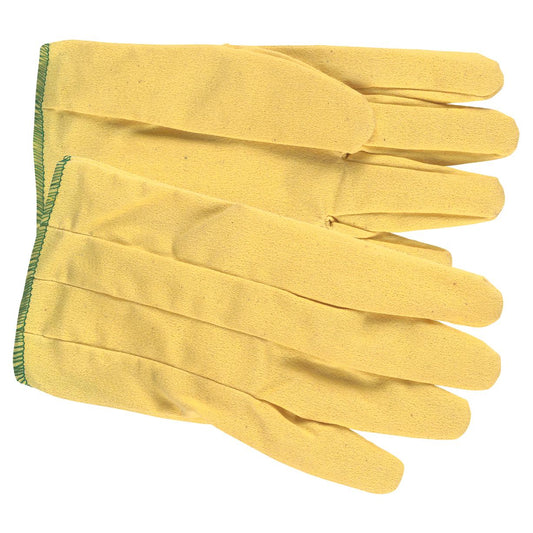 Medium Size ONLY Rubber Gloves - MCR Safety - Yellow Vinyl