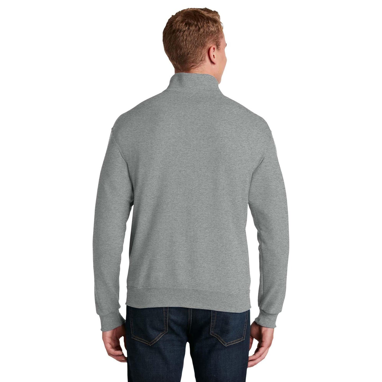 Oxford Sweatshirts - Jerzees - Stylish Cadet Collar - Durable Fabric