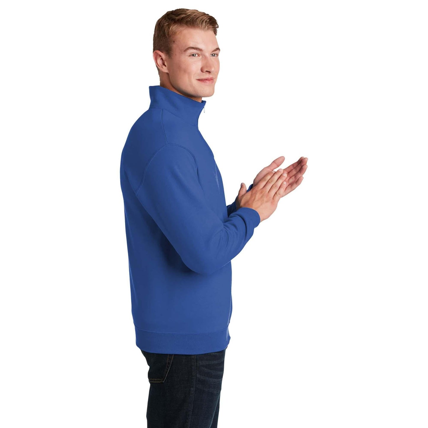 Oxford Sweatshirts - Jerzees - Stylish Cadet Collar - Durable Fabric