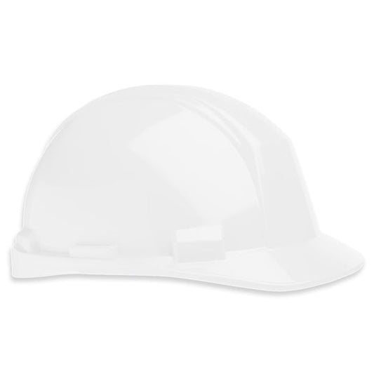 White Hard Hats - North Safety - Impact Resistant