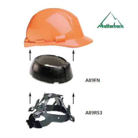 White Hard Hats - North Safety - Impact Resistant