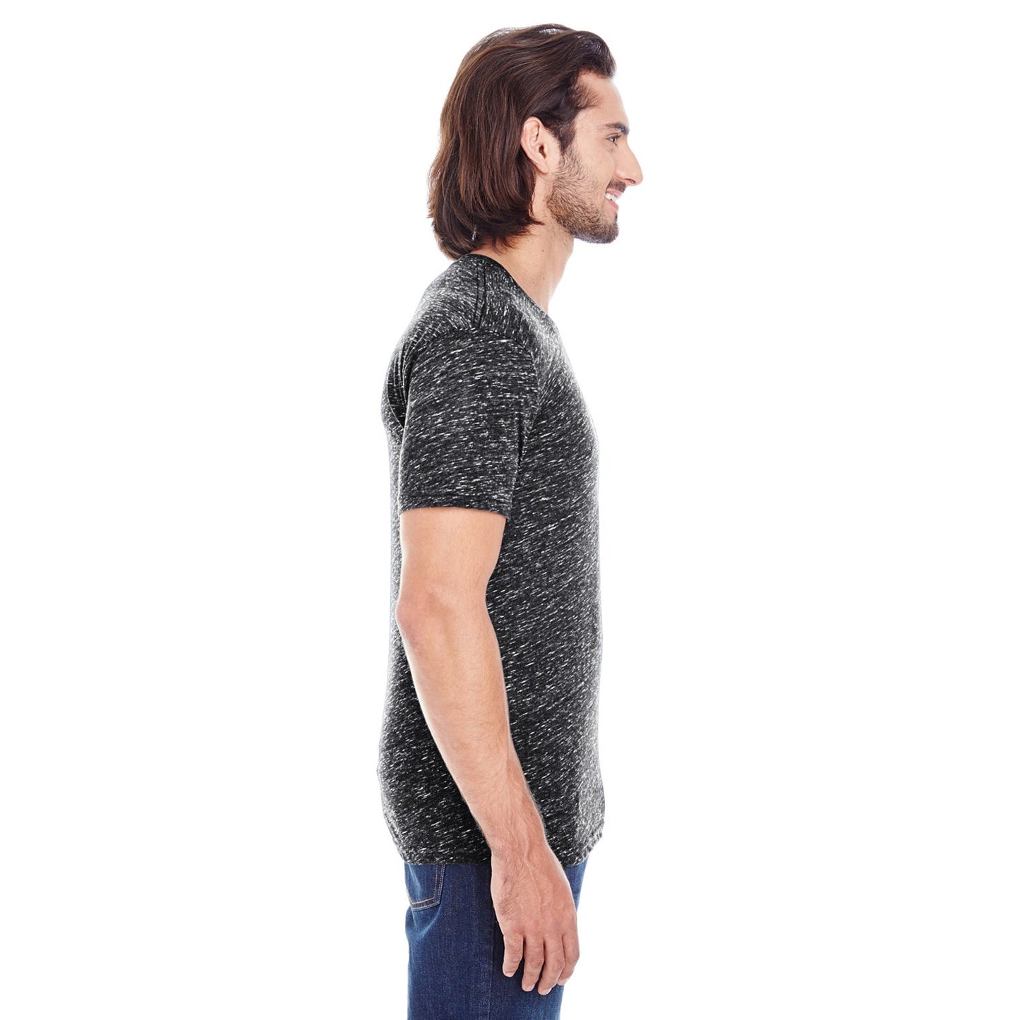 Black Blizzard T-Shirts - Threadfast - Soft Jersey Fit