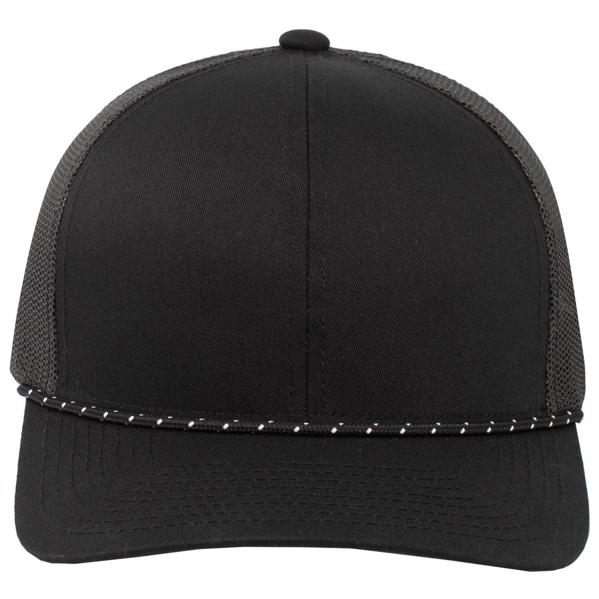 Black/White/Black Ball Caps - Pacific Headwear - Stylish Snapback