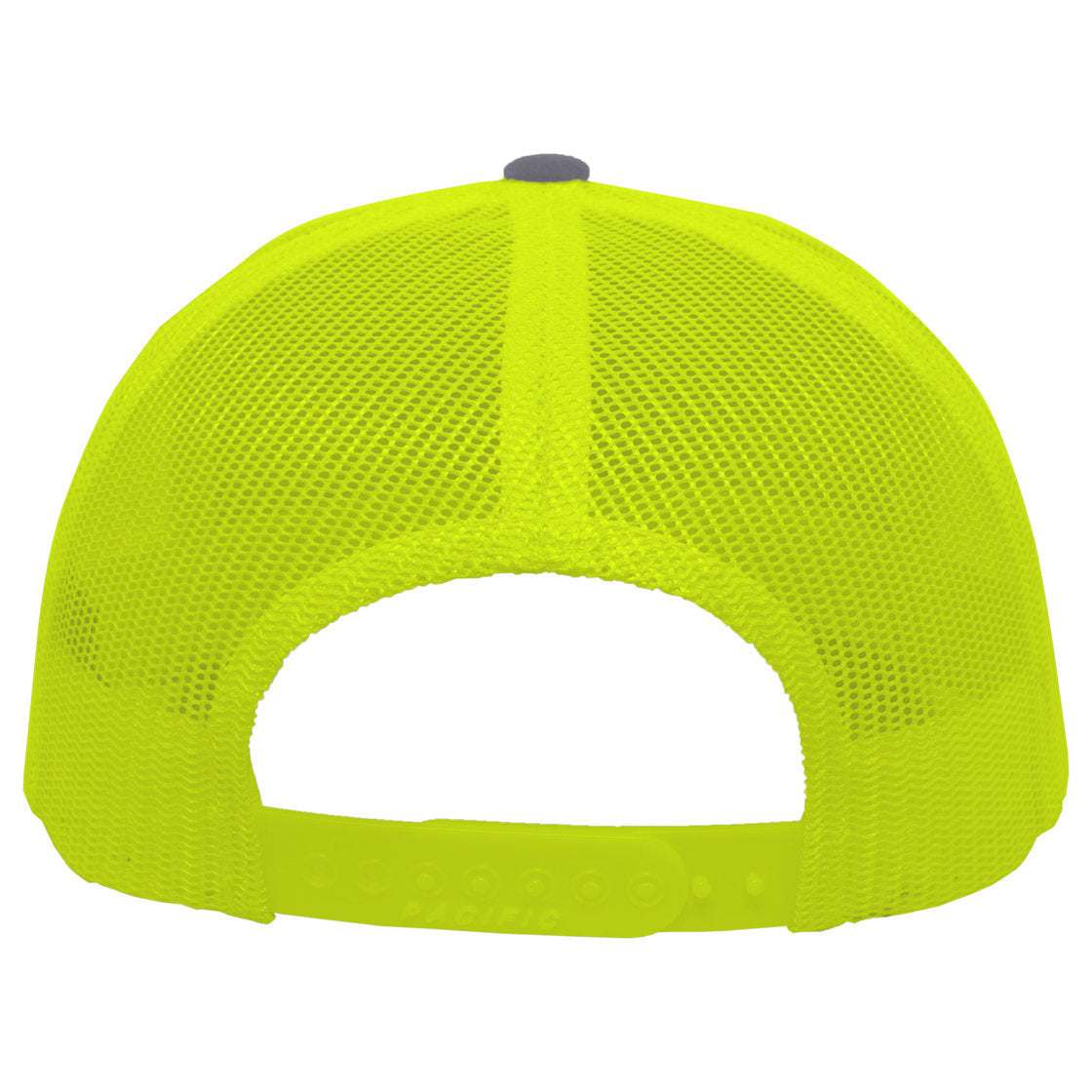 Black/Neon Blue Ball Caps - Pacific Headwear - Snapback Hat