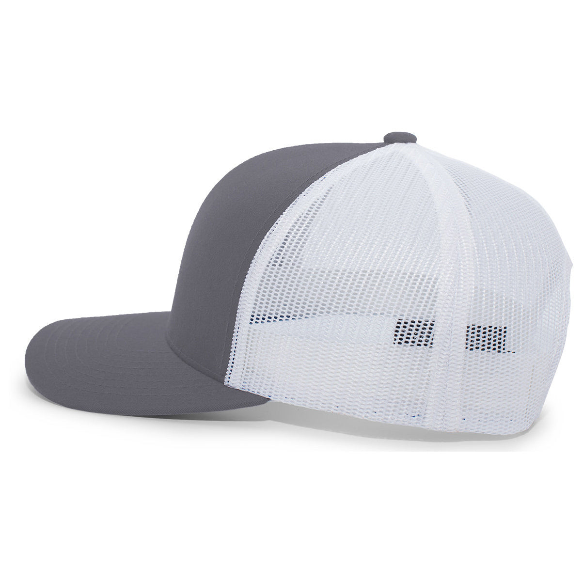 Black/Neon Blue Ball Caps - Pacific Headwear - Snapback Hat
