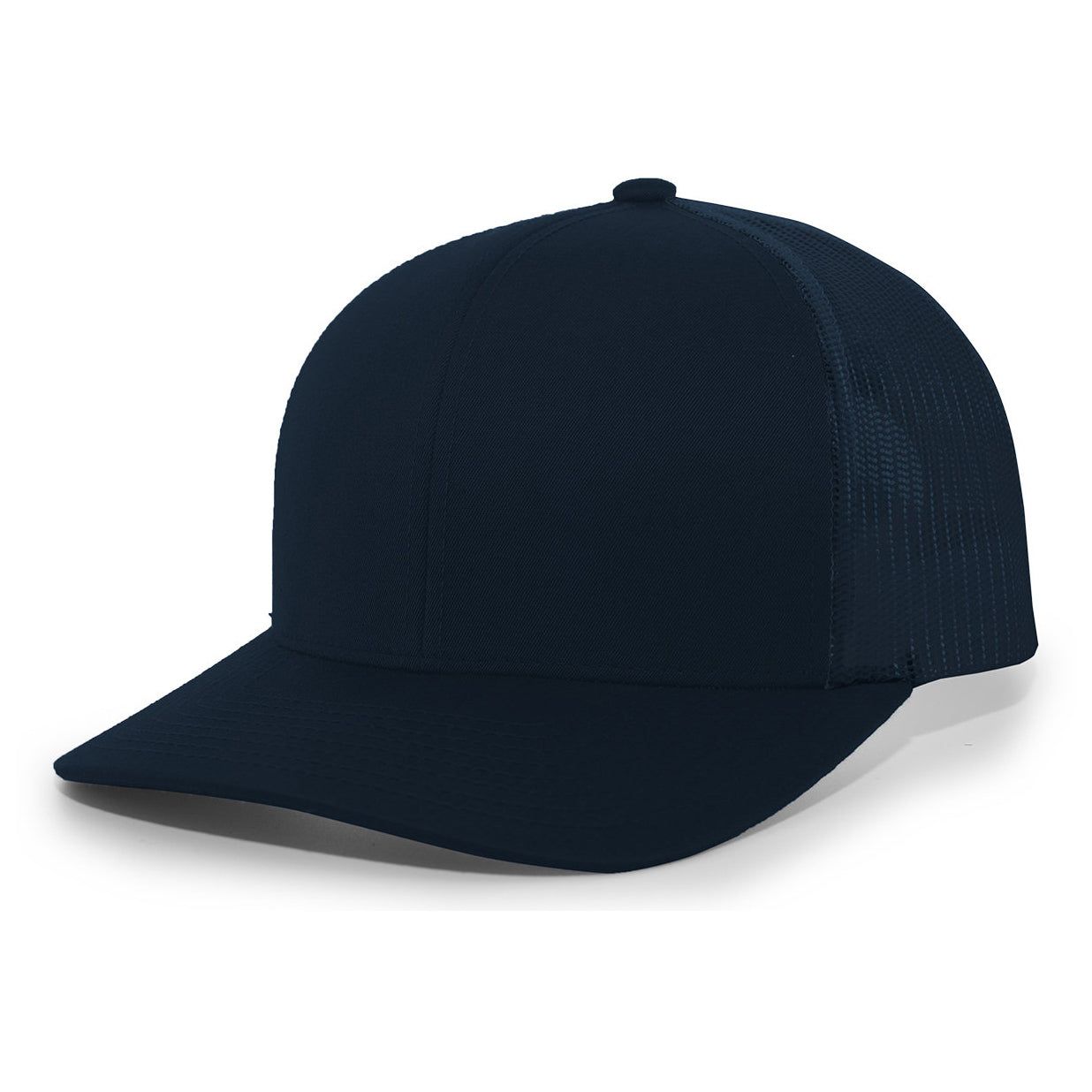 Black/Neon Blue Ball Caps - Pacific Headwear - Snapback Hat