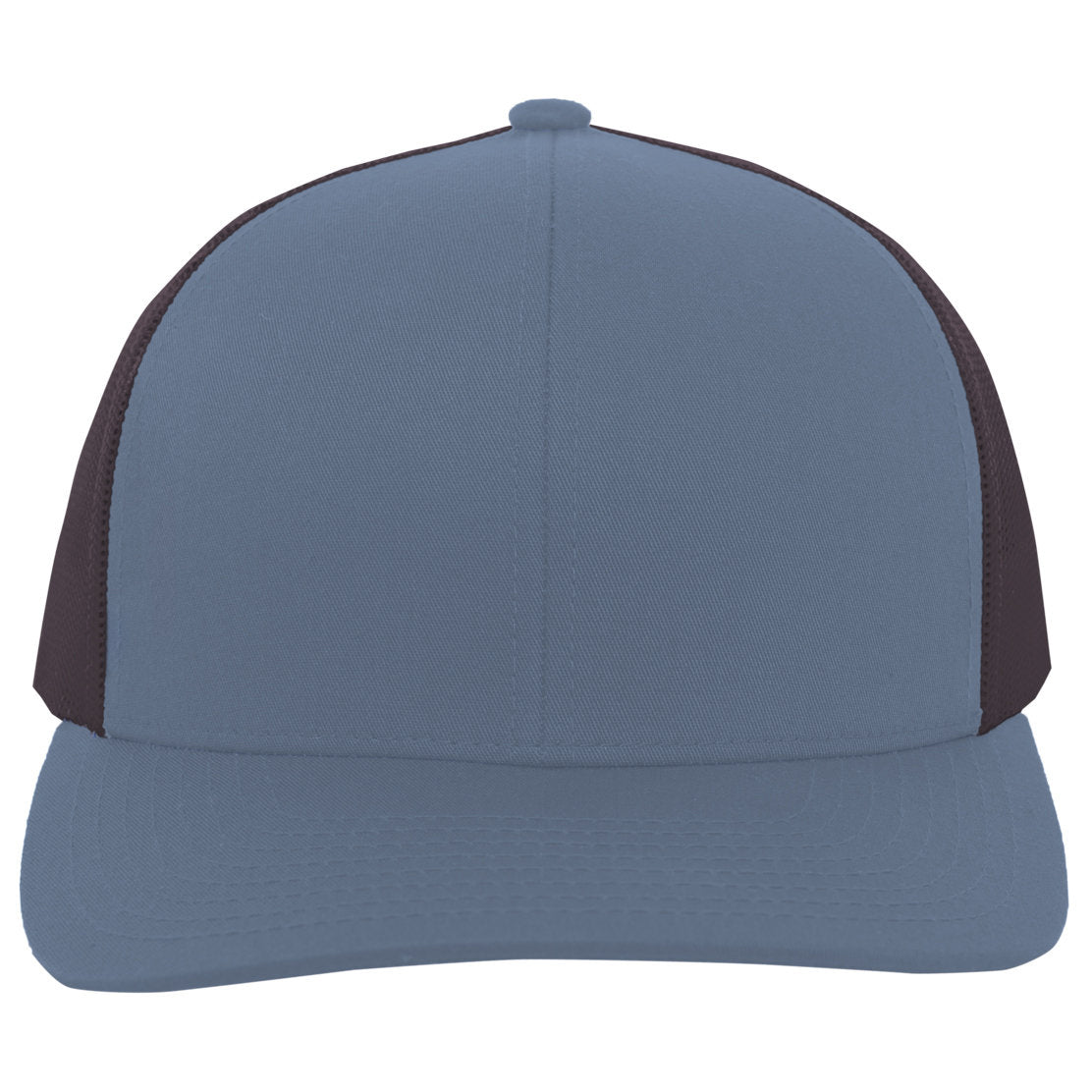 Black/Neon Blue Ball Caps - Pacific Headwear - Snapback Hat