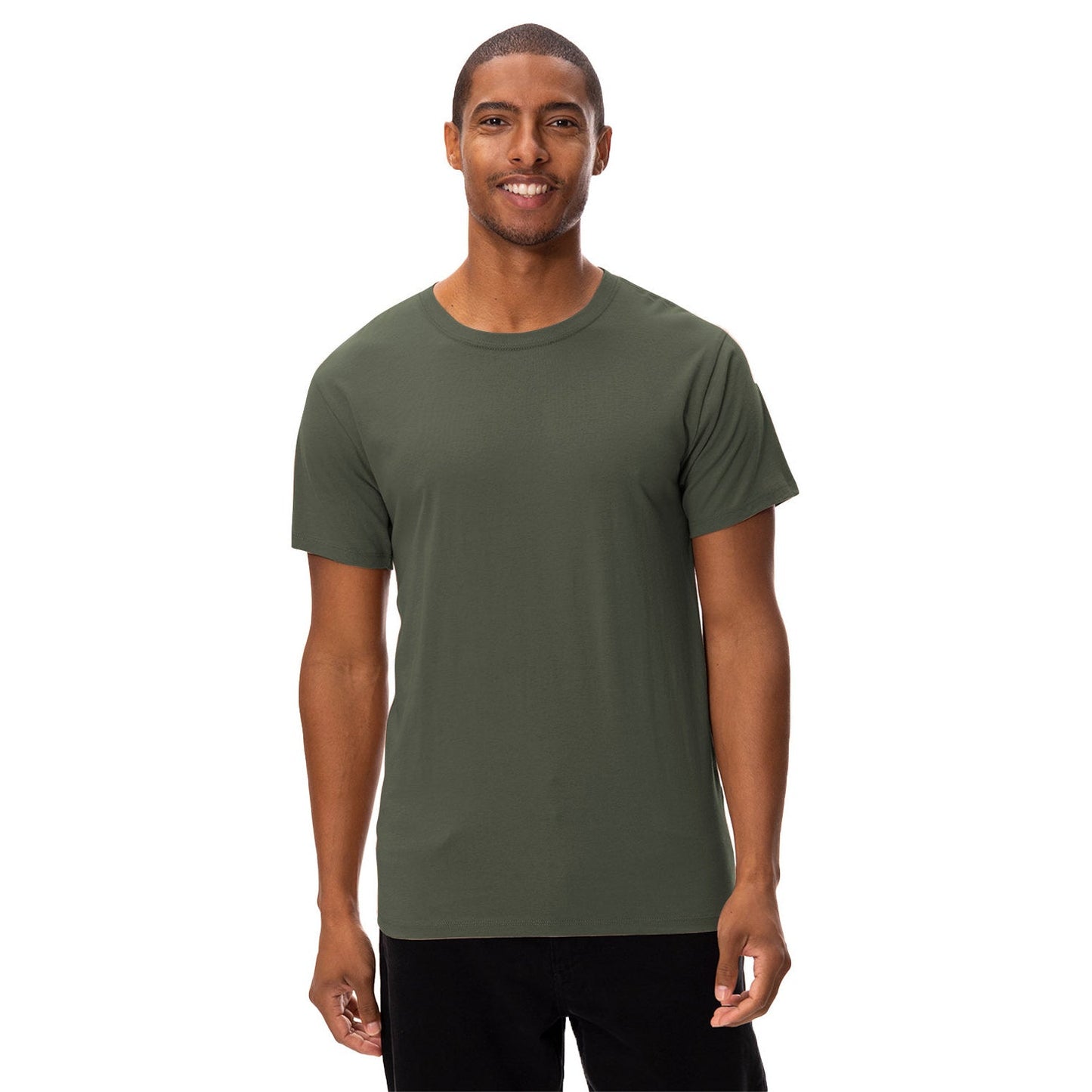 Black T-Shirts - Threadfast - Soft Cotton Blend