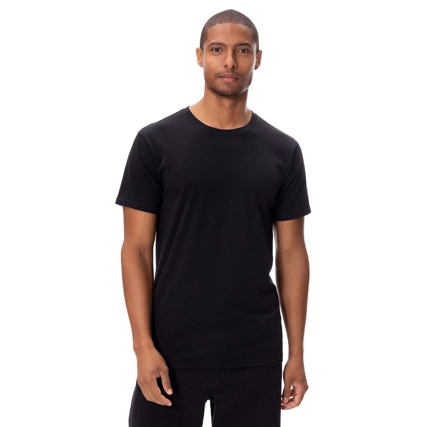 Black T-Shirts - Threadfast - Soft Cotton Blend