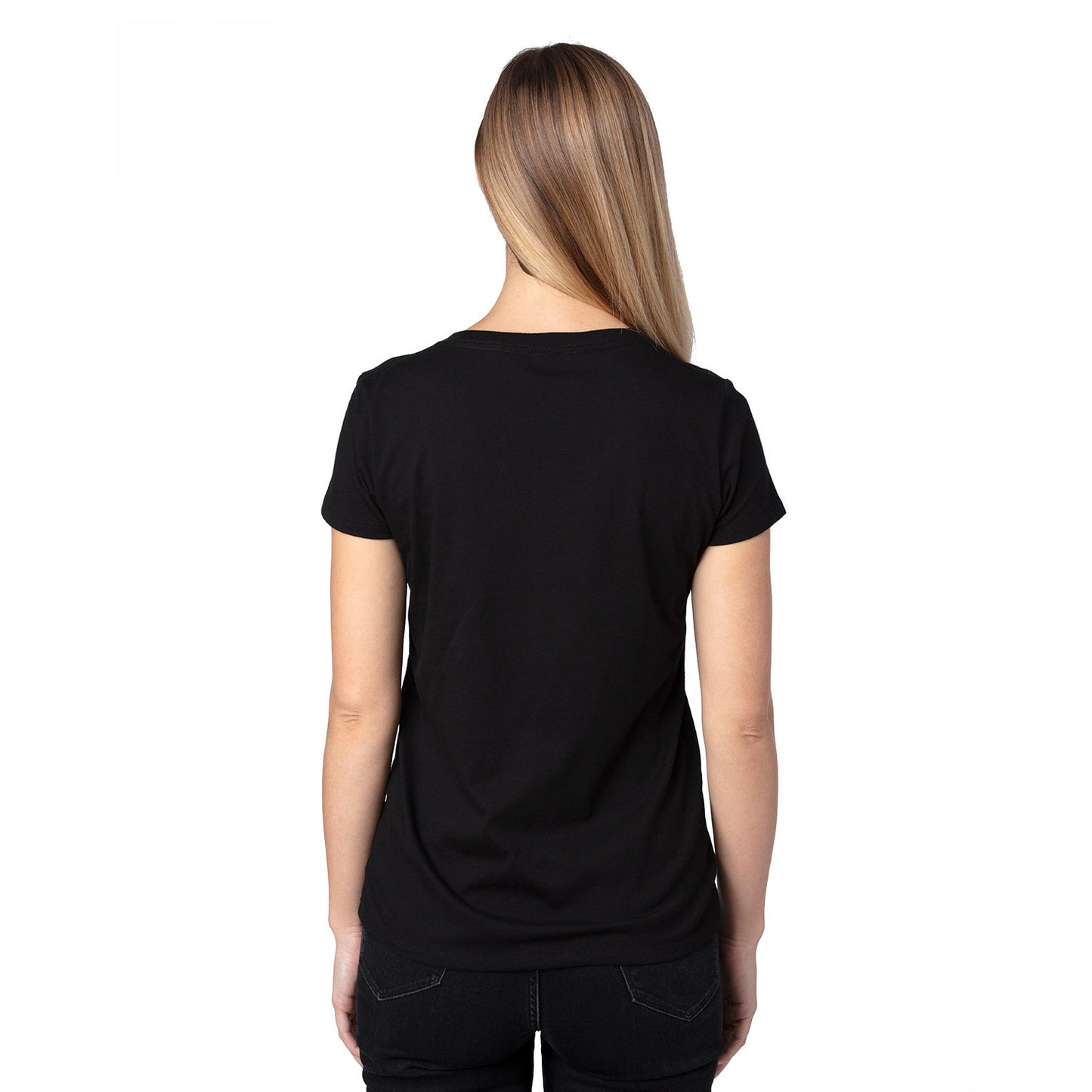 Black T-Shirts - Threadfast - Sustainable Cotton Blend