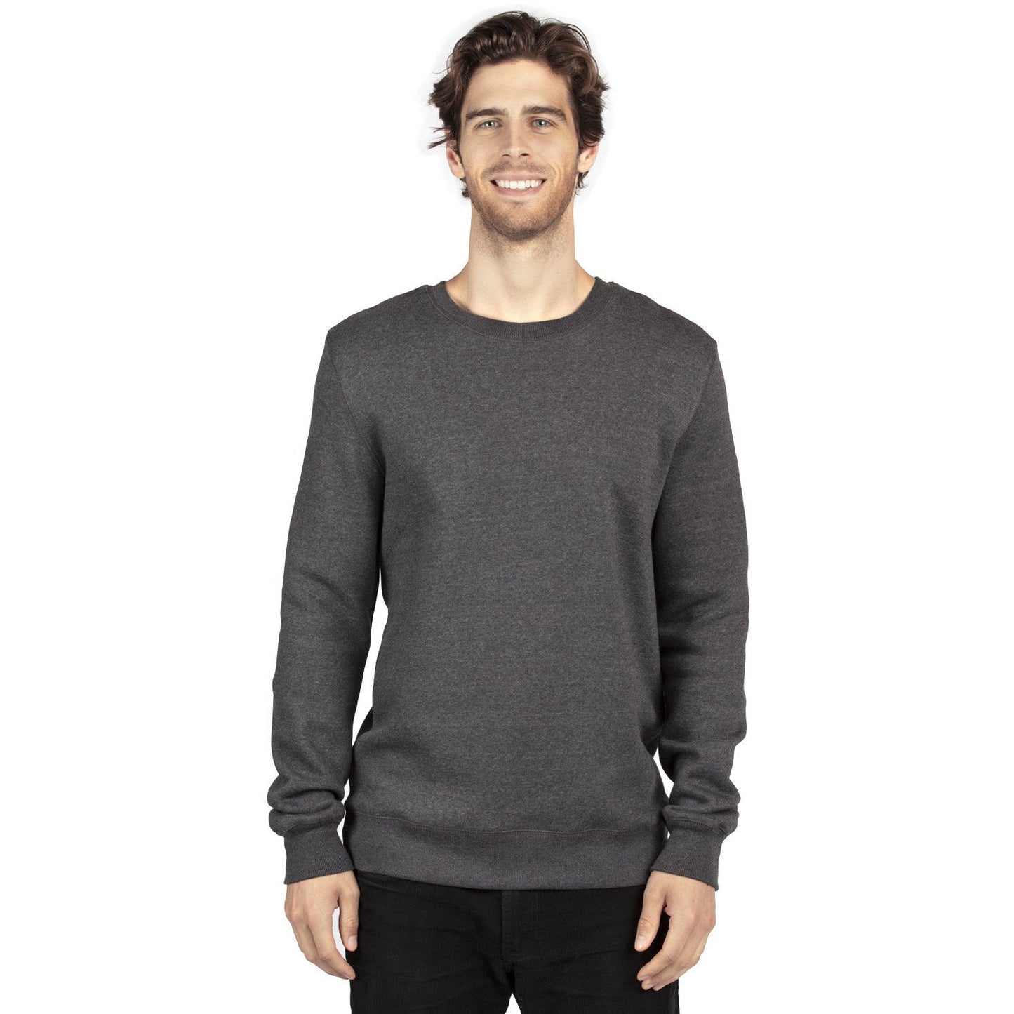 Black Sweatshirts - Threadfast - Comfortable Fit