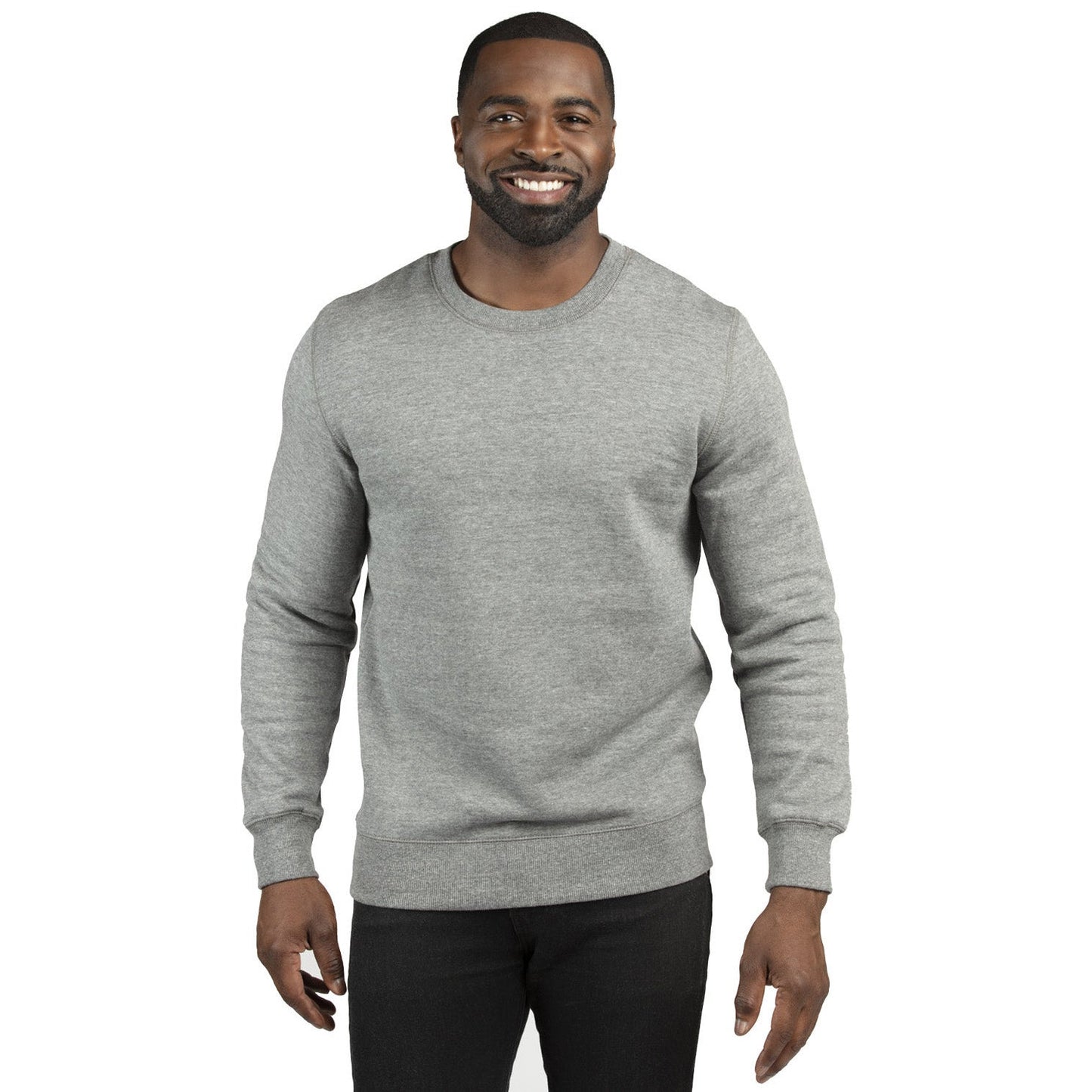 Black Sweatshirts - Threadfast - Comfortable Fit