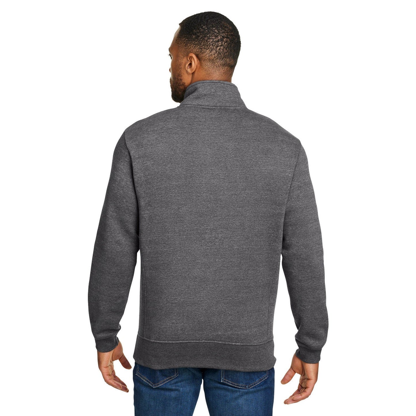 Black Sweatshirts - Threadfast - Cozy Fleece Design