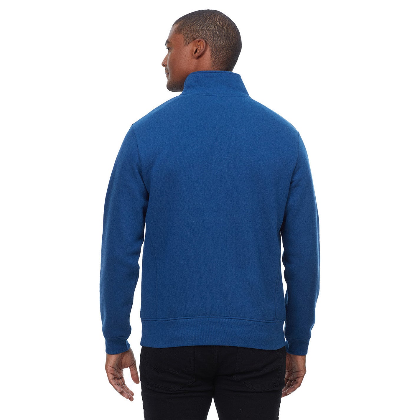 Black Sweatshirts - Threadfast - Cozy Fleece Design