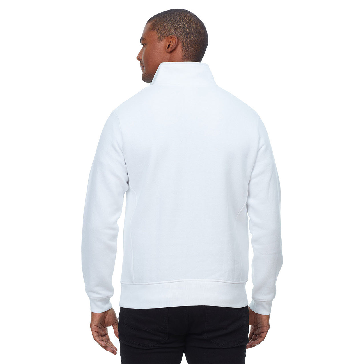 Black Sweatshirts - Threadfast - Cozy Fleece Design