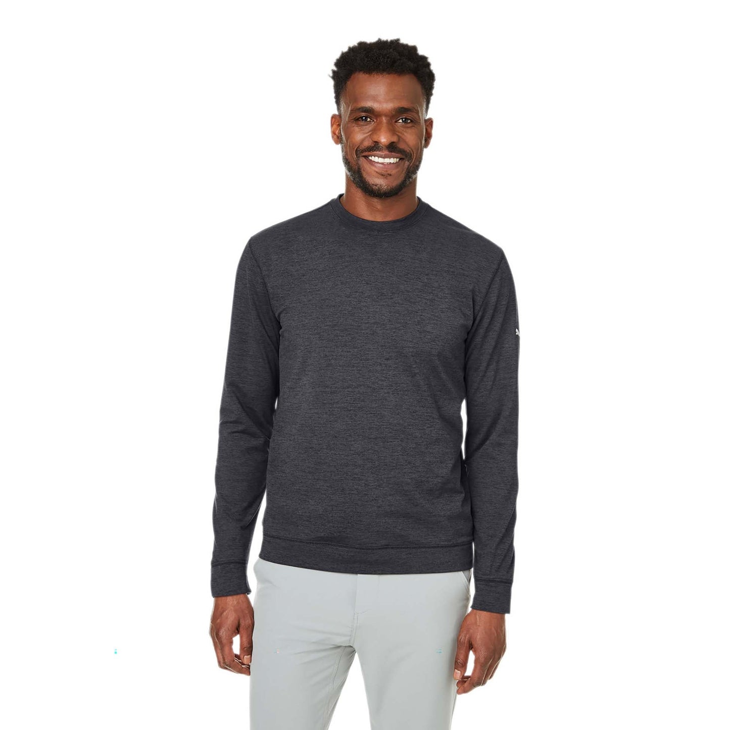 Puma Black Heather Sweatshirt - PUMA - Ultra-Soft Comfort