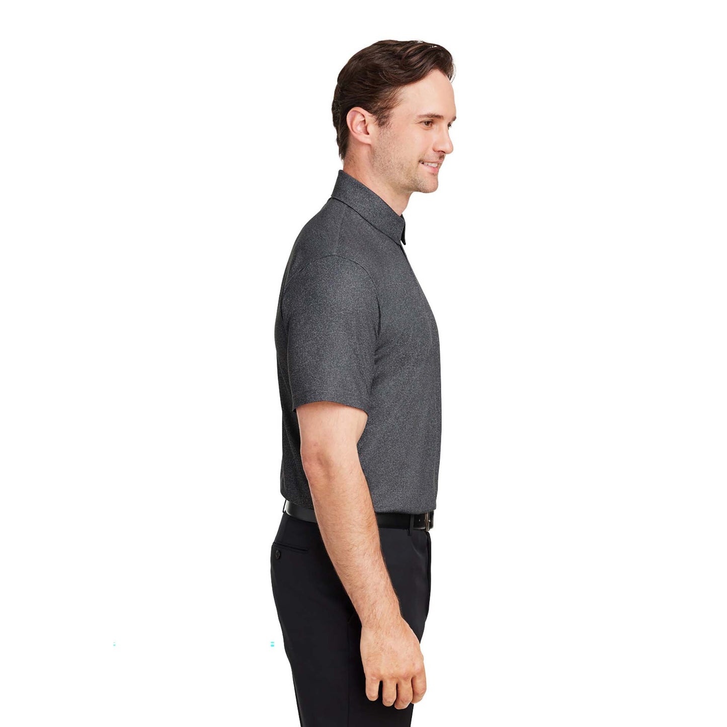 Puma Black Polo Shirt - PUMA - Moisture-Wicking Poly