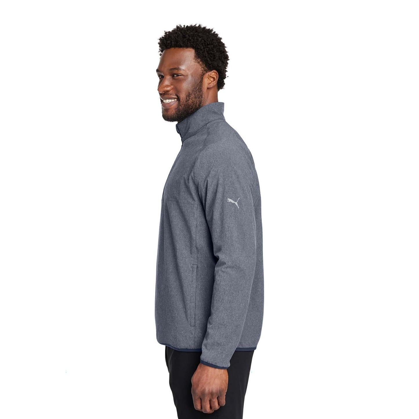 Puma Black Heather Sweatshirt - PUMA - Cozy Design