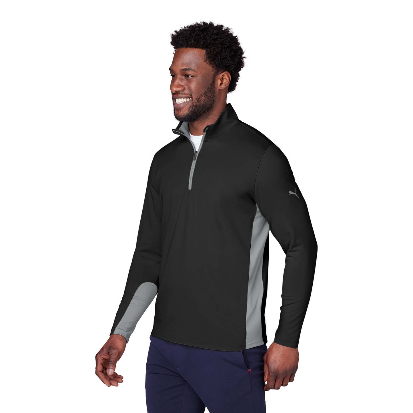 Puma Black Sweatshirt - PUMA Golf - Moisture-Wicking