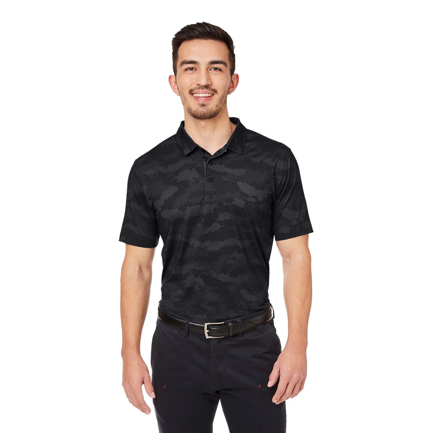Puma Black Polo Shirts - PUMA - Moisture Wicking Fabric