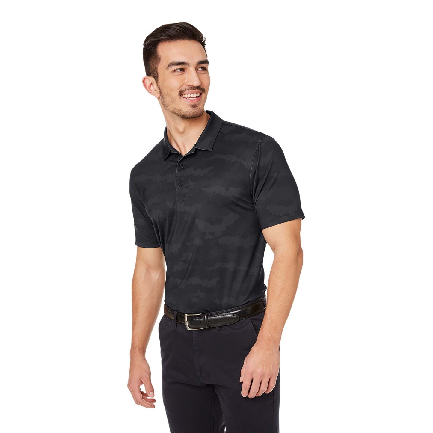 Puma Black Polo Shirts - PUMA - Moisture Wicking Fabric