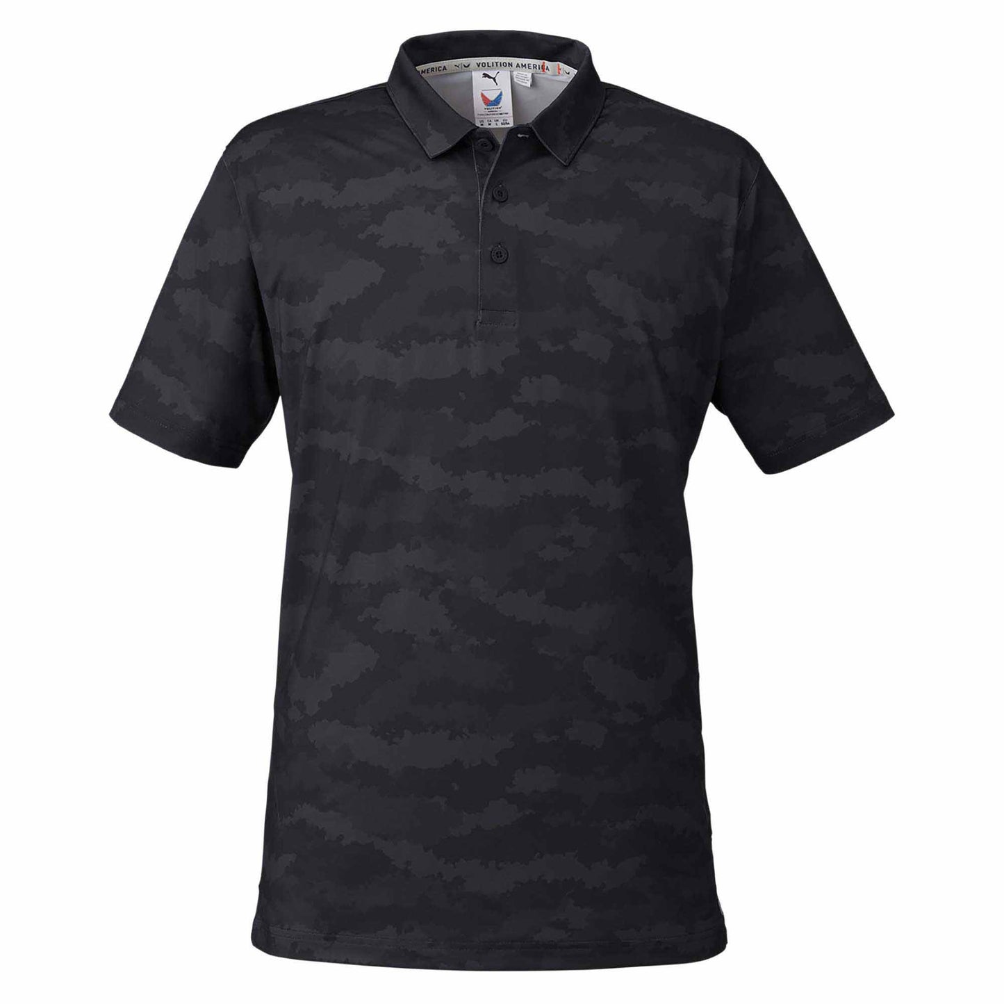 Puma Black Polo Shirts - PUMA - Moisture Wicking Fabric