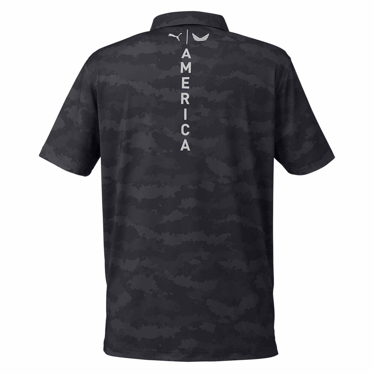 Puma Black Polo Shirts - PUMA - Moisture Wicking Fabric