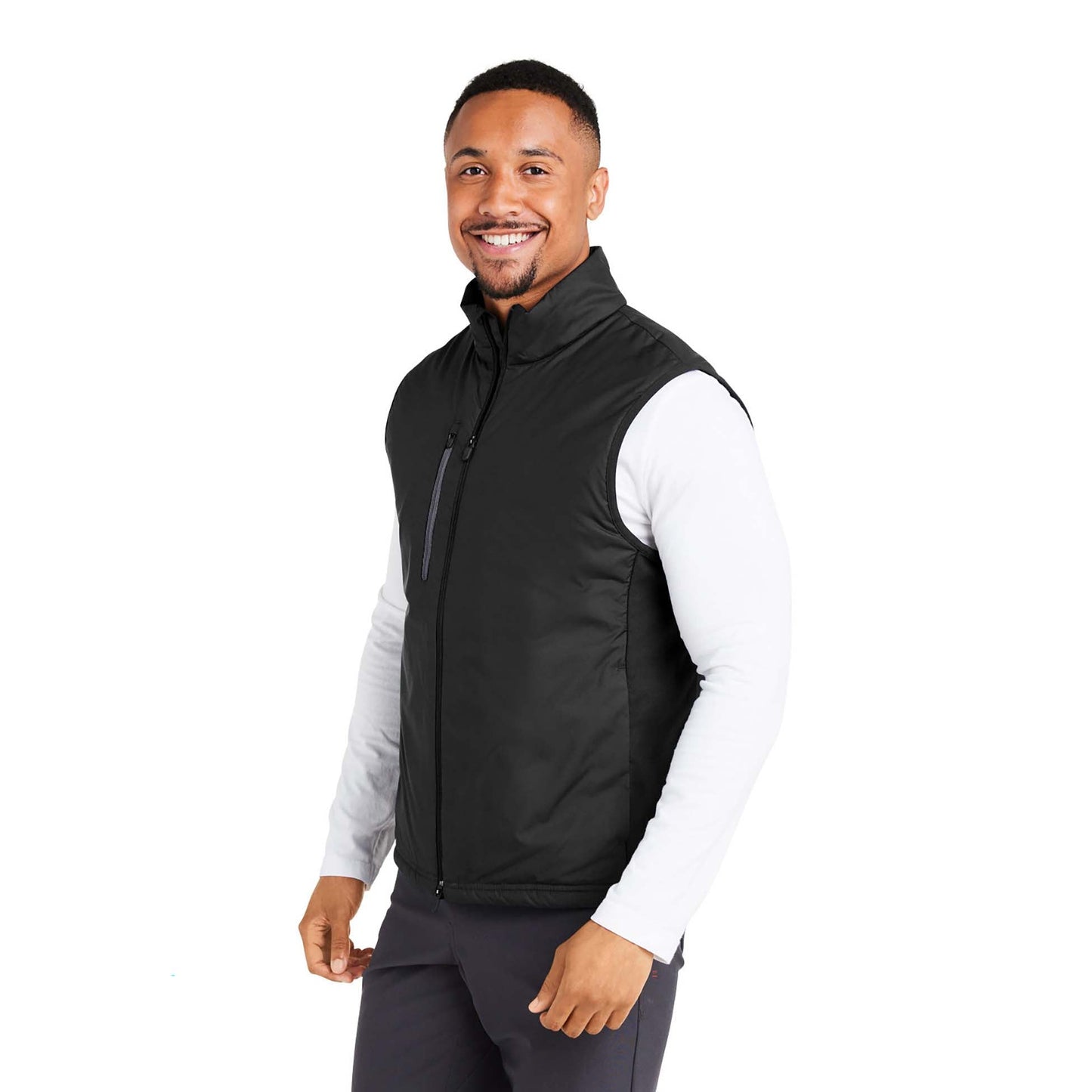 Puma Black Vest - PUMA Golf - Water-Repellent Fabric