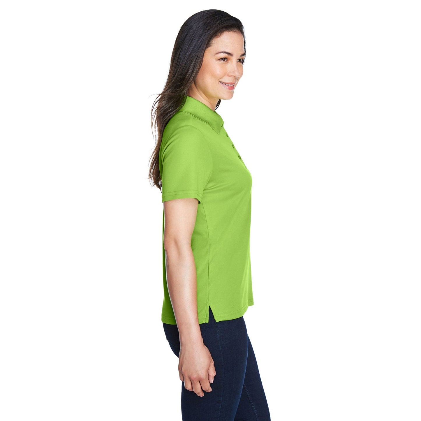 Black Polo Shirt - Core 365 - Performance Pique