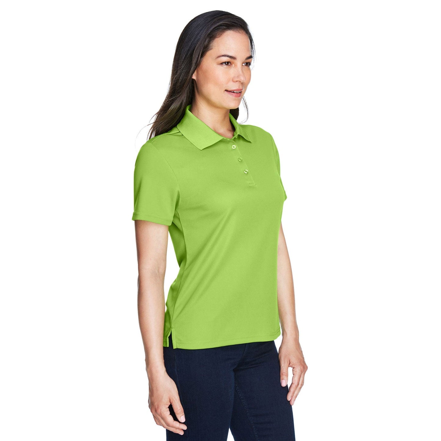 Black Polo Shirt - Core 365 - Performance Pique