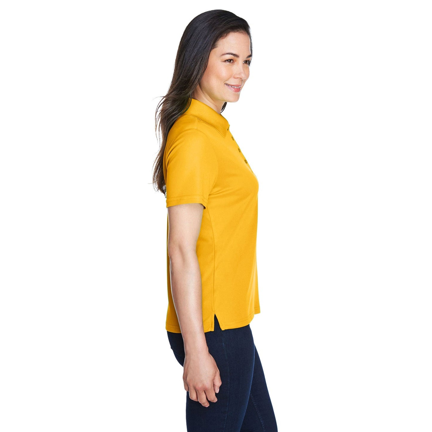 Black Polo Shirt - Core 365 - Performance Pique