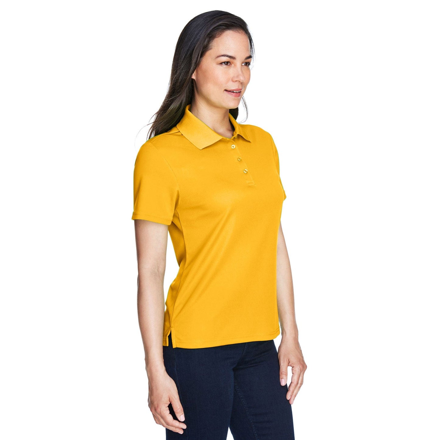 Black Polo Shirt - Core 365 - Performance Pique