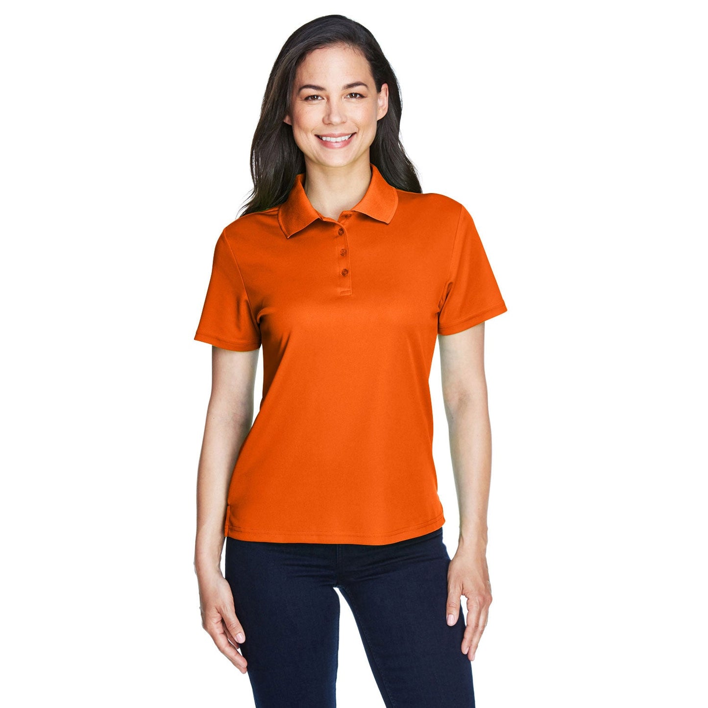 Black Polo Shirt - Core 365 - Performance Pique