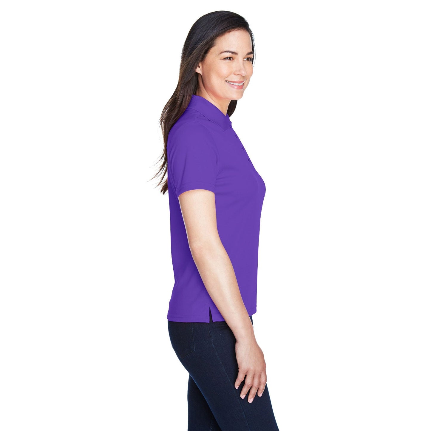 Black Polo Shirt - Core 365 - Performance Pique