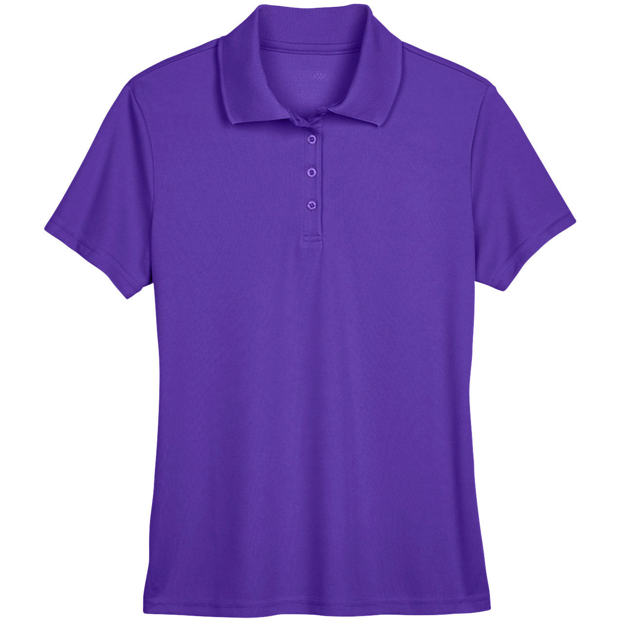 Black Polo Shirt - Core 365 - Performance Pique
