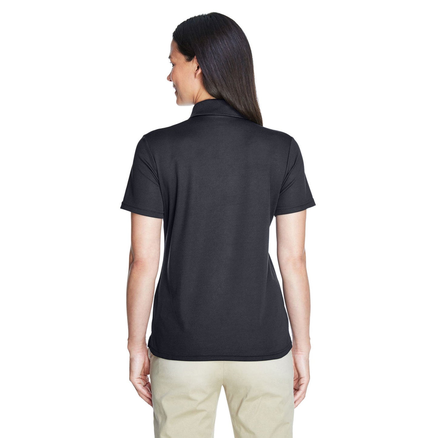 Black Polo Shirt - Core 365 - Performance Pique
